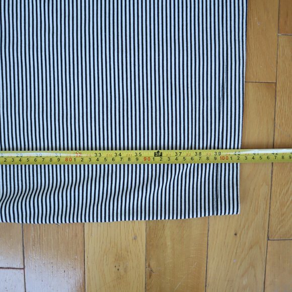 Zara Trafaluc Black and White Striped Sleeveless Bodycon Tank Dress, Siz… - Picture 12 of 14